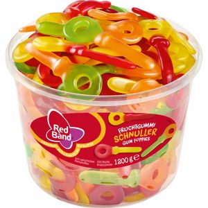 Red Band Fruchtgummi Schnuller 100 Stück, 1150g