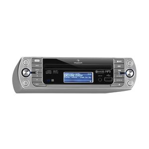 Auna KR-500 CD-Kompaktanlage, 1 Lautsprecher, 2,7 Watt RMS, Internetradio, CD, MP3, WLAN, USB, Smartphone-Steuerung, Bluetooth