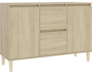 vidaXL Príborník Sonoma Dub 103,5x35x70 cm odvodený výrobok z dreva
