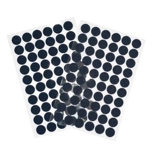 60 Klettpunkte 15mm Klettband-Punkte Klebepunkte Klettverschluss selbstklebend
