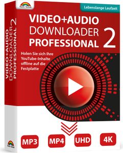 Video und Audio Downloader 2 Professional - PC DVD-ROM