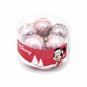 ARDitex WD14012 Packung mit 10 Bällen Weihnachtsbaum Durchmesser 6cm. Disney-Minnie.