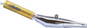 Tuningový výfuk zadný tlmič 28 mm "Biturbo" pre Hercules Zündapp Kreidler Puch Mofa Moped Mokick