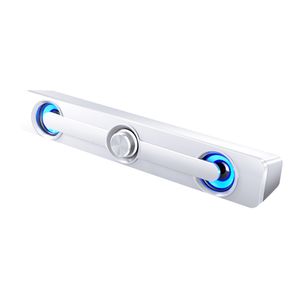 Mini USB Kabel leistungsstarke Stereo-Laptop-Tablet-Lautsprecher Bluetooth-kompatibler Lautsprecher-Weiss-Größen: Bluetooth -Steuerung
