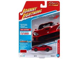 Johnny Lightning JLCG030A-5 Dodge Viper SRT rot 2014 - Classic Gold 2022 R3 Maßstab 1:64 Modellauto