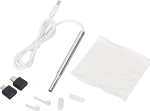 Ušný čistič Endoskop HD 3 v 1 Súprava na odstraňovanie ušného mazu s LED svetlom pre psy mačky Ústna dutina Koža