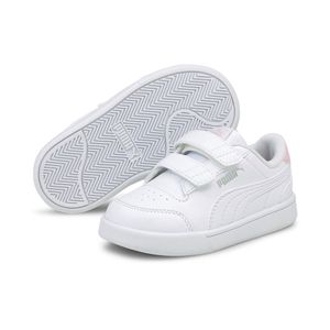 Puma Kinder Unisex Shuffle V Inf Sneaker Sportschuhe Babyschuhe Laufschuhe, Größe:EUR 27 / UK 9 / 16.5 cm, Farbe:Weiß (Puma White - Pink Lady)