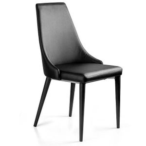 OXM Setina-Stuhl  Schwarz Polyurethan4 52 x 91 x 60 cm