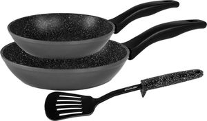 STONELINE® STONELINE® Pfannen-Set, 3-teilig, Antihaftbeschichtung, Induktion und backofengeeignet