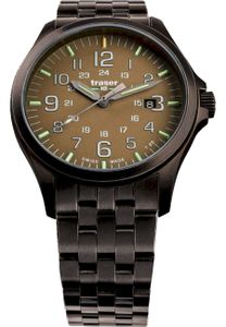 Traser H3 - 108738 - Armbanduhr - Herren - Quarz - P67 Officer Pro GunMetal Khaki