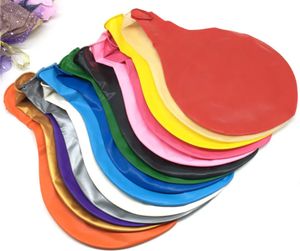 Gigantyczny nadmuchiwany balon - 90 cm, 10 sztuk, kolory losowe