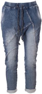 BASIC.de Boyfriend-Hose im Joggpant Style MELLY & CO 8175 Jeans-Stoff XL