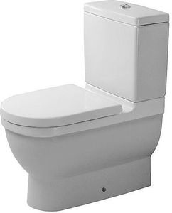 Duravit Stand-WC-Kombination STARCK 3 360 x 655 mm, Abgang Vario HygieneGlaze weiß