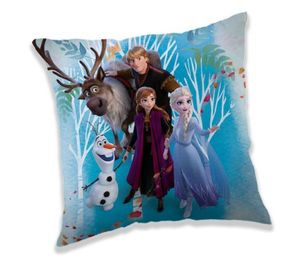 Frozen 2 Anna Elsa Olaf Kissen Kuschelkissen Dekokissen 40 x 40 cm