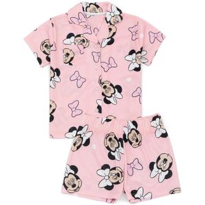 Disney - Schlafanzug für Mädchen NS7577 (104) (Pink)