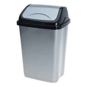 Abfalleimer Schwingdeckeleimer Mülleimer Müllbehälter aus Kunststoff