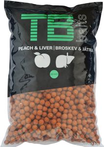 TB Baits krmivo boilie 20mm 10kg Príchuť: Broskyňová pečeň