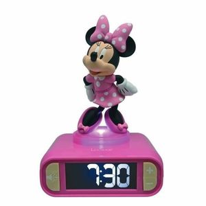 Lexibook RL800MN Kinderwecker Minnie mit LED und Nachtlicht Funktion