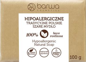 Barwa Naturalne szare mydło do mycia i prania, 100 g