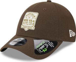 New Era 9Forty Strapback Cap - HERITAGE BRAND PATCH braun