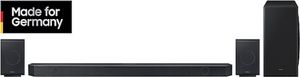 Samsung Q-Soundbar mit Subwoofer HW-Q935GC (Bluetooth, Dolby Atmos/DTS:X, HDMI eARC, 5.1, Airplay 2, WLAN, Sprachsteuerung, 2.0.2-Kanal-Rücklautsprecher)