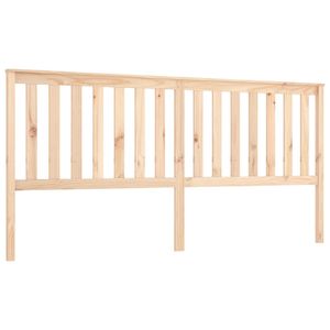 vidaXL Kopfteil 206x6x101 cm Massivholz Kiefer vidaXL Kopfteil 206x6x101 cm Massivholz Kiefer