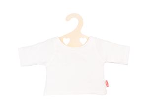 Heless 2956 Puppenkleidung T-Shirt in weiß in Größe 35-45cm