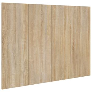 vidaXL Kopfteil Sonoma-Eiche 120x1,5x80 cm Holzwerkstoff