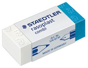 STAEDTLER Kunststoff Radierer rasoplast combi BT30