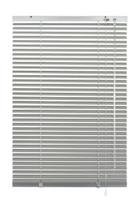 Gardinia Aluminium-Jalousie 25 mm silber 70 x 175 cm