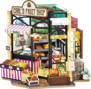 Rolife 3D-Holz-Puzzle DIY Happy Corner 'Carl's Fruit Shop'