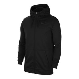 Nike Hoodie Jacke für Herren Therma Hoodie, Größe:L, Farbe:Schwarz