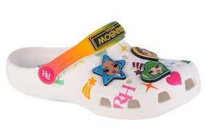 Crocs Classic Rainbow High Kids Clog 208117-90H, Badelatschen, für Mädchen, Weiß, Größe: 30/31