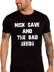 Herren Grafik T-Shirt Nick Cave und die schlechte Saat – Nick Cave And The Bad Seeds – Öko-Verantwortlich Vintage Jahrgang Kurzarm Lustige Druck