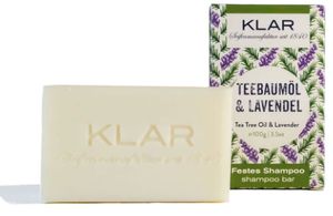 Klar's festes Festes Shampoo Teebaumöl Lavendel 100g (gegen Schuppen) 100 g