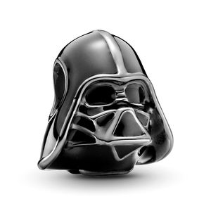 Pandora x Disney Star Wars Charm 799256C01 Star Wars Darth Vader Silber 925 Schwarze Emaille