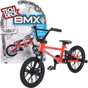 Tech Deck kleine Fingerbike BMX Mini Fahrrad Kit rot SE Bikes + Aufkleber