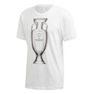 adidas T-Shirt UEFA Emblem white M