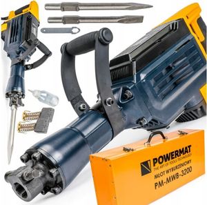 Abbruchhammer 3200W Stemmhammer 50 J Meißelhammer Schlaghammer HEX SDS+ Koffer Abbruchhammer 3200W Stemmhammer 50 J Meißelhammer Schlaghammer HEX SDS+ Koffer