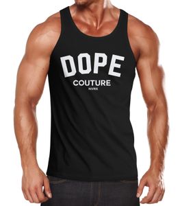 Herren Tank-Top DOPE COUTURE Muskelshirt Muscle Shirt Neverless® schwarz XL