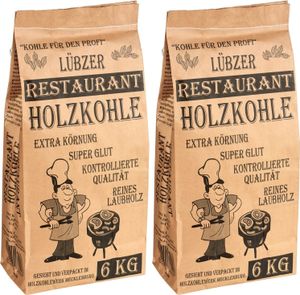 Grilovacie uhlie Favorit 12 kg (z tvrdého dreva, grilovacie uhlie v reštauračnej kvalite)
