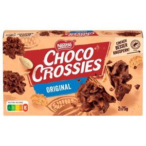 Nestlé Choco Crossies Original plné chrumkavých chutí 1 balenie 2 x 75 g