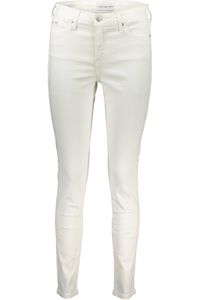 CALVIN KLEIN Jeans Damen Textil Weiß SF21374 - Größe: 29