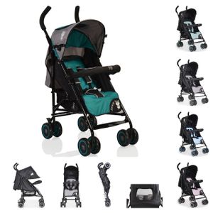 Moni Kinderwagen, Buggy Jerry, Sonnendach, schwenkbare Vorderräder, EVA-Räder grün Moni Kinderwagen, Buggy Jerry, Sonnendach, schwenkbare Vorderräder, EVA-Räder grün