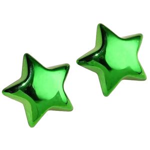 Kolczyki Adorable-Star/Green KP33420