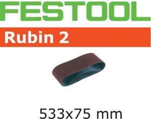Festool Schleifband L533X 75-P150 RU2 Rubin 2 10 Stk