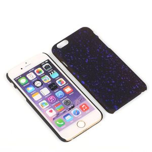 Handy Hülle Schutz Case Bumper Schale für Apple iPhone 6 Plus 3D Sterne Lila