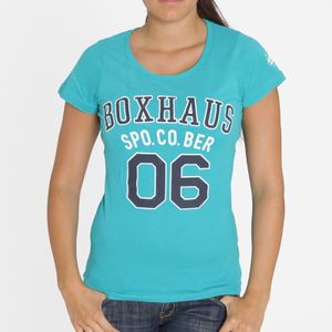 BOXHAUS Brand Spo. Co. Women Shirt türkis L XL Größe L