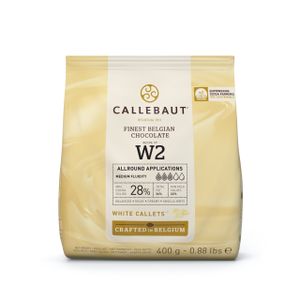 Callebaut, Kuvertüre Callets, weiße Schokolade(400g)