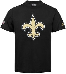 New Era - NFL New Orleans Saints Team Logo T-Shirt - black : L Größe: L
